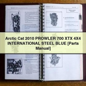 Arctic Cat Prowler 700 XTX 4x4 International Stahlblau [Teilehandbuch]