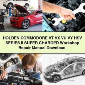 Holden Commodore VT-VY HSV Series II Kompressor Werkstatt-Reparaturanleitung PDF