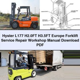 Hyster L177 H2.0FT H3.5FT Gabelstapler - Service- und Reparaturhandbuch (Europa)