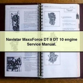 Navistar MaxxForce DT 9/10 Motor: Service- und Reparaturhandbuch