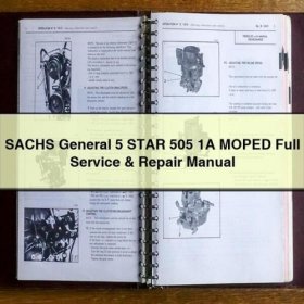 Sachs General 505 1A Moped Werkstatt-Handbuch (PDF Download)