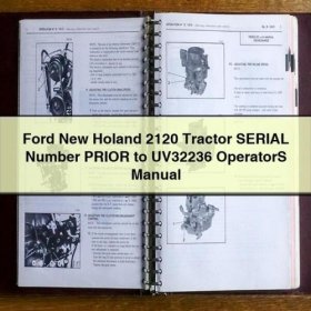 Ford New Holland 2120 Traktor Bedienungsanleitung PDF Download
