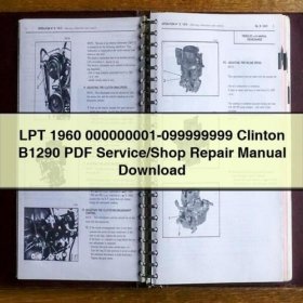 LPT 1960 Clinton B1290 PDF Service- und Reparaturhandbuch