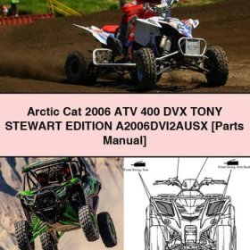 Arctic Cat 2006 ATV 400 DVX TONY STEWART EDITION A2006DVI2AUSX [Parts Manual]