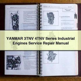 YANMAR 3TNV/4TNV Serie - Werkstatt- und Reparatursanleitung PDF Download