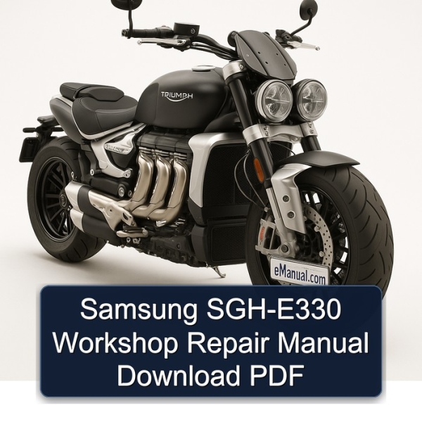 Samsung SGH-E330 Workshop Repair Manual Download PDF