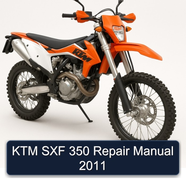 KTM SXF 350 Repair Manual 2011