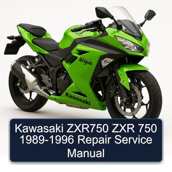 Kawasaki ZXR750 ZXR 750 1989-1996 Repair Service Manual