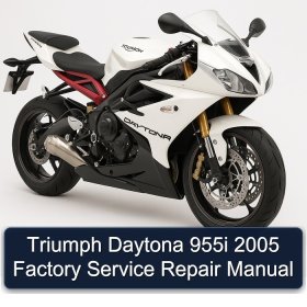 Triumph Daytona 955i 2005 Factory Service Repair Manual