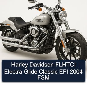 Harley Davidson FLHTCI Electra Glide Classic EFI 2004 FSM