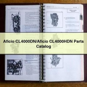 Ersatzteilkatalog für Aficio CL4000DN/CL4000HDN