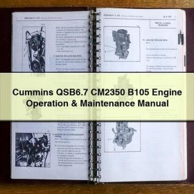Cummins QSB6.7 CM2350 B105 Motor: Betrieb & Wartungshandbuch