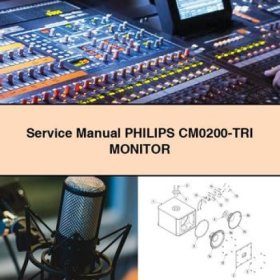 Philips CM0200-TRI Monitor Handbuch (PDF)