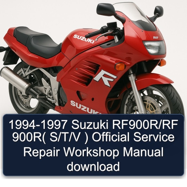 1994-1997 Suzuki RF900R/RF 900R( S/T/V ) Official Service Repair Workshop Manual download