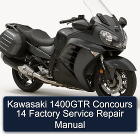 Kawasaki 1400GTR Concours 14 Factory Service Repair Manual