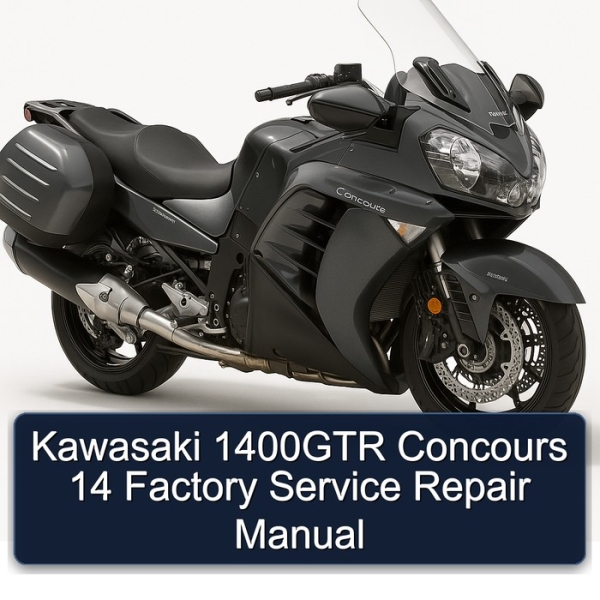 Kawasaki 1400GTR Concours 14 Factory Service Repair Manual