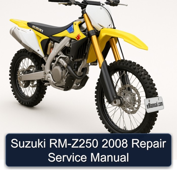Suzuki RM-Z250 2008 Repair Service Manual