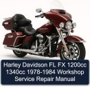 Harley Davidson FL FX 1200cc 1340cc 1978-1984 Workshop Service Repair Manual