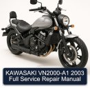 KAWASAKI VN2000-A1 2003 Full Service Repair Manual
