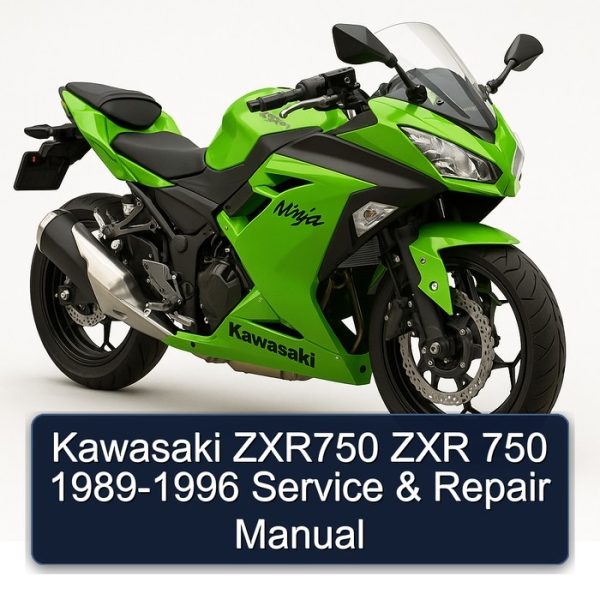 Kawasaki ZXR750 ZXR 750 1989-1996 Service & Repair Manual