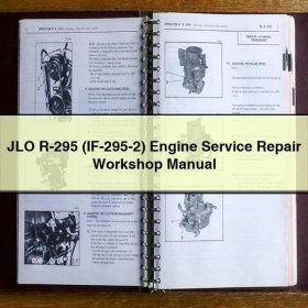 JLO R-295 (IF-295-2) Werkstatt-Handbuch PDF Download