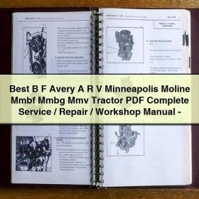 Traktor Reparaturhandbuch - Avery Minneapolis Moline (PDF)