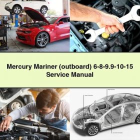 Mercury Mariner 6-8-9,9-10-15 Servicehandbuch PDF Download