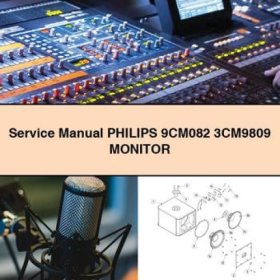 Philips 9CM082 / 3CM9809 Monitor - Bedienungsanleitung (PDF)