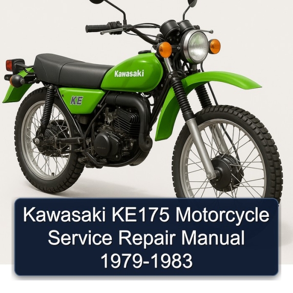 Kawasaki KE175 Motorcycle Service Repair Manual 1979-1983