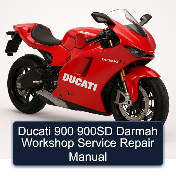 Ducati 900 900SD Darmah Workshop Service Repair Manual