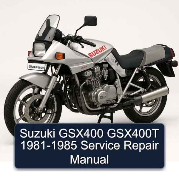 Suzuki GSX400 GSX400T 1981-1985 Service Repair Manual