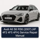 Audi A6 S6 RS6 (2007) (4F 4F2 4F5 4FH) Service Repair Manual