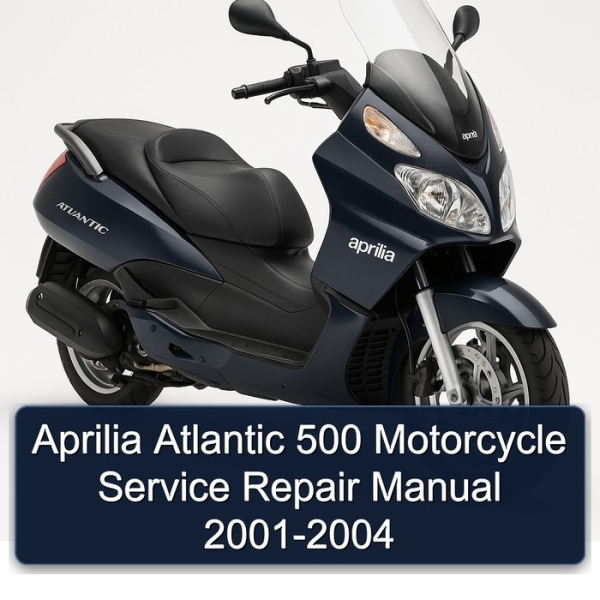 Aprilia Atlantic 500 Motorcycle Service Repair Manual 2001-2004