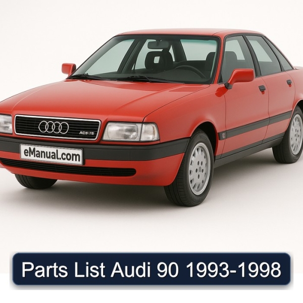 Parts List Audi 90 1993-1998
