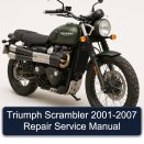 Triumph Scrambler 2001-2007 Repair Service Manual