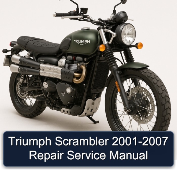 Triumph Scrambler 2001-2007 Repair Service Manual