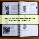Service Repair Manual VIEWSONIC PF790 VCDTS21530-1 MONITOR