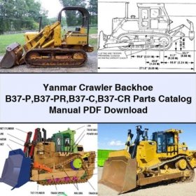 Yanmar Raupenbagger B37 Teilekatalog