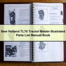 NEW Holland TL70 Traktor - Ersatzteilkatalog (Illustriert)