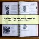 FENDT 817 VARIO Tractor FROM SN 717...1001- Service Repair Manual