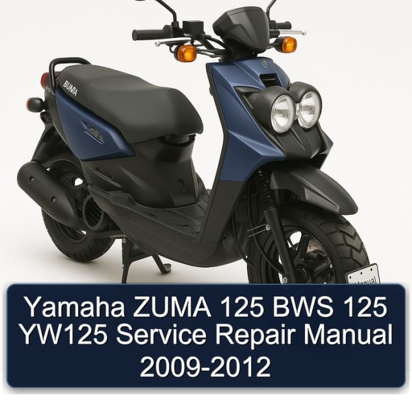 Yamaha ZUMA 125 BWS 125 YW125 Service Repair Manual 2009-2012