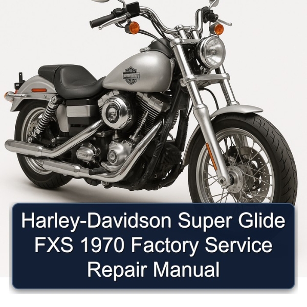 Harley-Davidson Super Glide FXS 1970 Factory Service Repair Manual