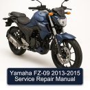 Yamaha FZ-09 2013-2015 Service Repair Manual