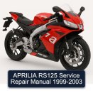 APRILIA RS125 Service Repair Manual 1999-2003
