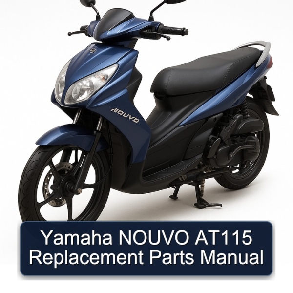 Yamaha NOUVO AT115 Replacement Parts Manual