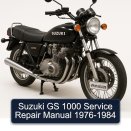 Suzuki GS 1000 Service Repair Manual 1976-1984