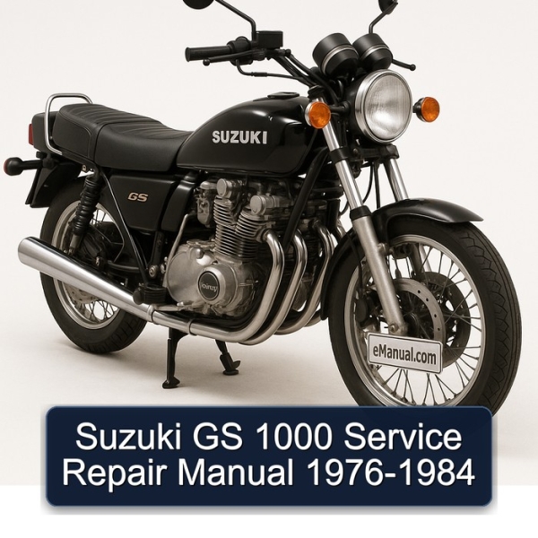 Suzuki GS 1000 Service Repair Manual 1976-1984