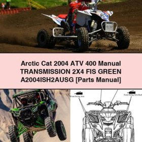 Arctic Cat 2004 ATV 400 Manual Transmission 2X4 FIS GREEN A2004ISH2AUSG [Parts Manual]
