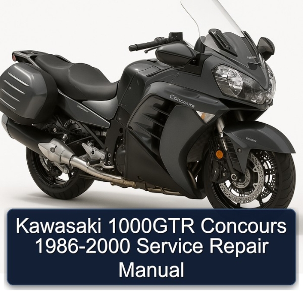 Kawasaki 1000GTR Concours 1986-2000 Service Repair Manual