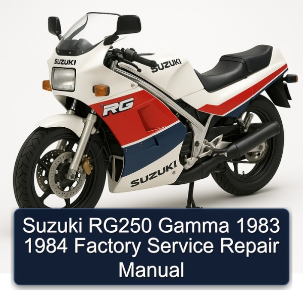 Suzuki RG250 Gamma 1983 1984 Factory Service Repair Manual